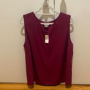 Avenue Sleeveless Camisole in Berry Plum